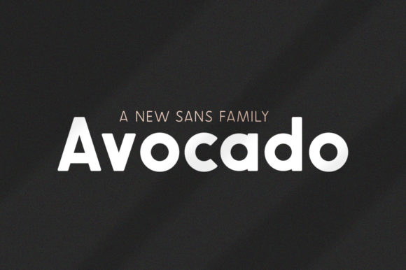 Avocado Family: A Thoughtful Typographic Trio for Real-World Design