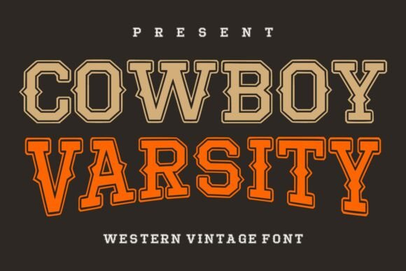 Cowboy Varsity: A Bold Blend of Western and Varsity Style