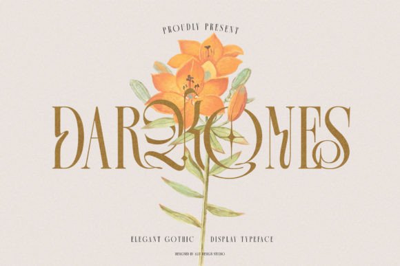 Darkones: A Bold Typeface for Edgy Designs