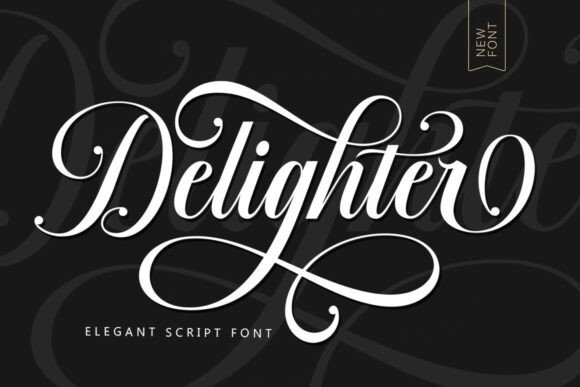 Delighter: A Versatile and Elegant Script Font for Every Project
