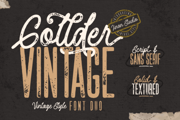 Gollder Vintage Duo: Timeless Design for Modern Projects