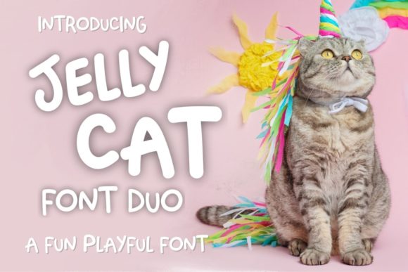 Jelly Cat: A Sweet and Friendly Handwritten Font