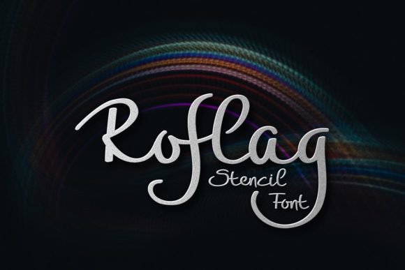 Roflag Stencil: A Versatile Font for Modern Design and Cutting Projects