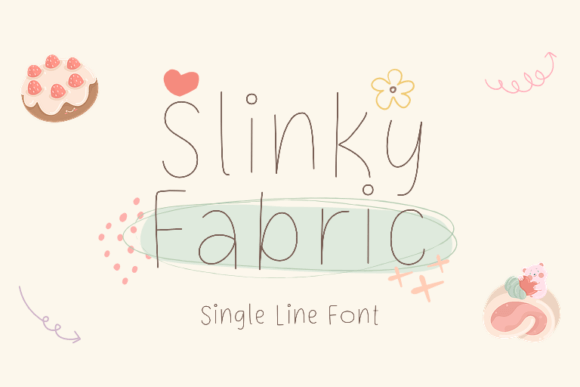 Slinky Fabric: A Versatile Font for Creative Expression